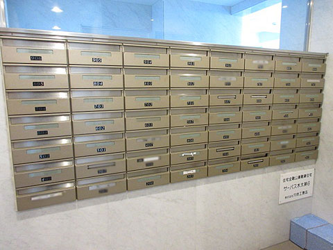 エントランス メールボックス