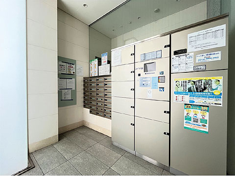 エントランス 宅配ボックス