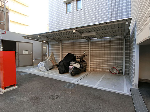その他共用部　バイク置場