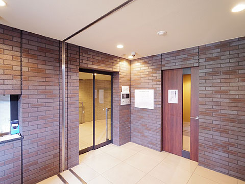 エントランス　モニター付きオートロック