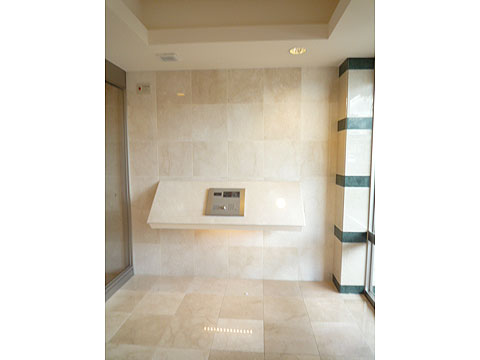 その他共用部　共用部・風除室（大理石調で高級感があります。）