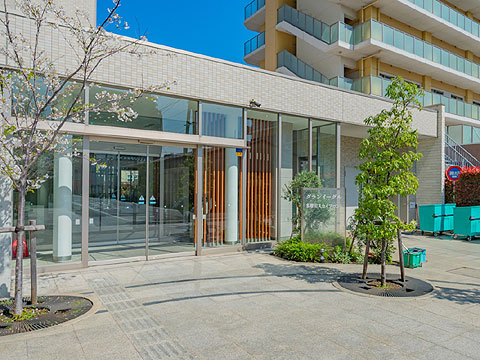 エントランス　グランイーグル多摩川スカイフロント806 (9