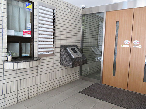 エントランス TVモニター付オートロック