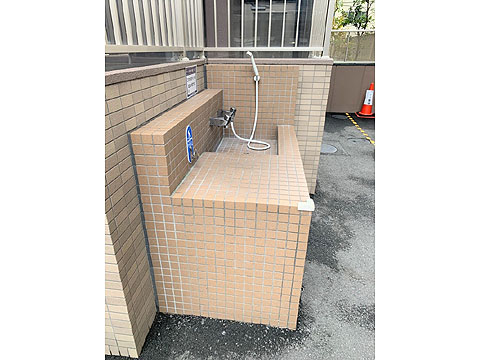 その他共用部 ペット足洗い場