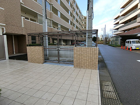 その他共用部 きれいに管理されたゴミ置き場