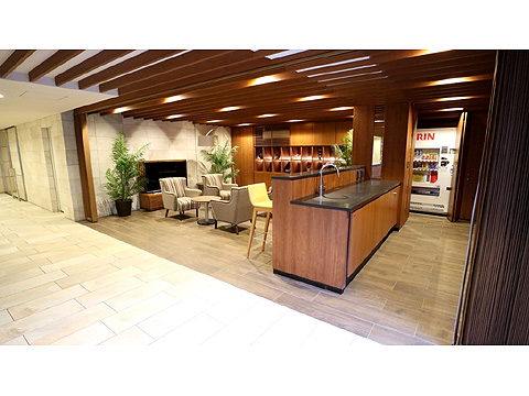 その他共用部 カウンターキッチンのある空間