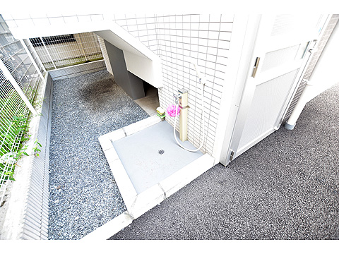 その他共用部　ペット飼育可・足洗い場も完備