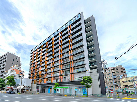 現地外観写真 シティハウス広尾南