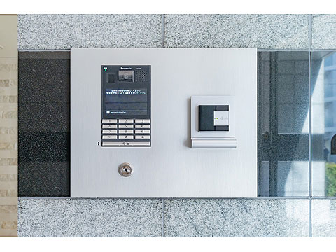 エントランス　オートロック集合機