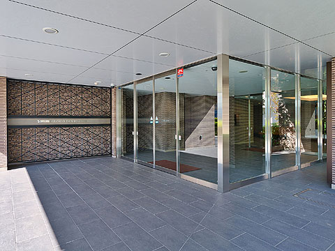 エントランス セコムマンションセキュリティシステム導入