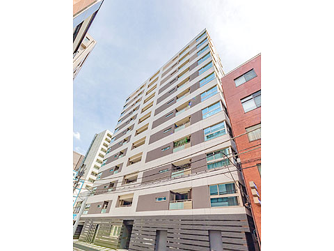 現地外観写真　ブラントン日本橋小伝馬町外観