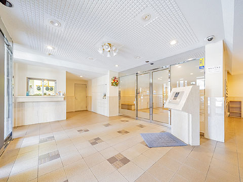 エントランス　風除室　オートロックシステム