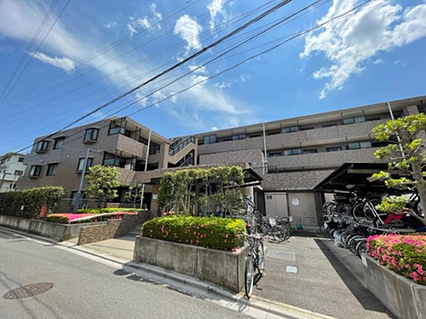 現地外観写真　マンション外観