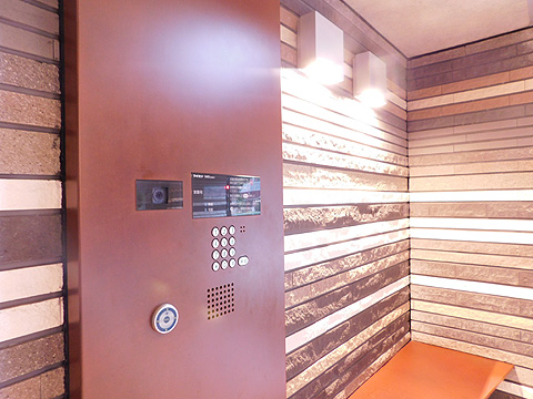 その他共用部 安全に配慮したTVモニター付きオートロックシス