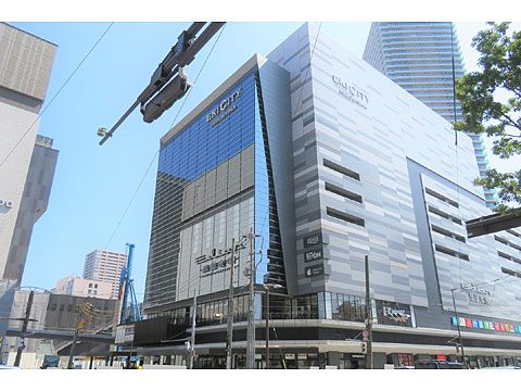 現地土地写真　エキシティ広島隣接