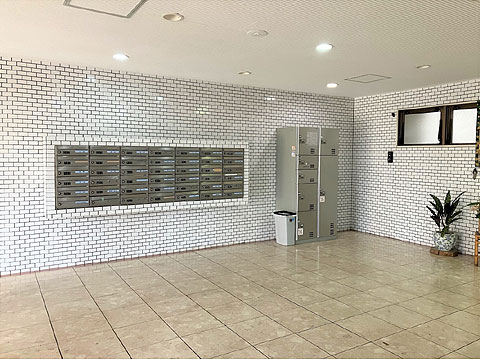 エントランス メールボックス宅配ボックス