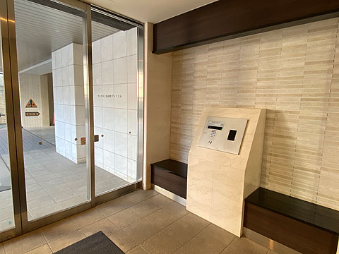 エントランス　ＴＶモニター付オートロックセキュリティ