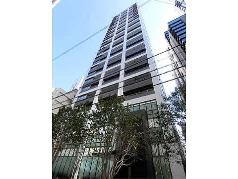 現地外観写真 棟写真たて(ローレルタワー心斎橋①)