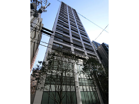 現地外観写真 棟写真たて(ローレルタワー心斎橋③)