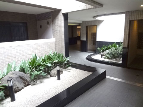 その他共用部　中庭写真