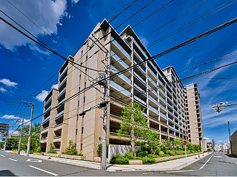 現地外観写真　ルネ南砂町リバーフィール103 (1)