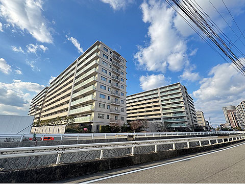 現地外観写真 SE棟&NE棟