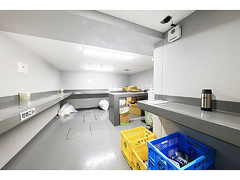 ロビー ゴミ置き場