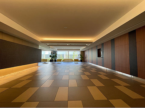 ロビー 住む方を心地よく迎えるエントランスホール