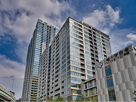 現地外観写真 制震構造タワーレジデンス