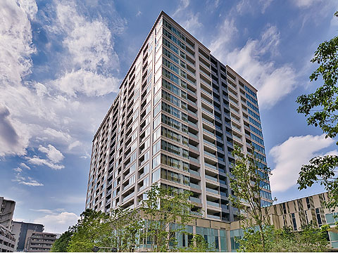 現地外観写真 大林・長谷工建設共同企業体施工