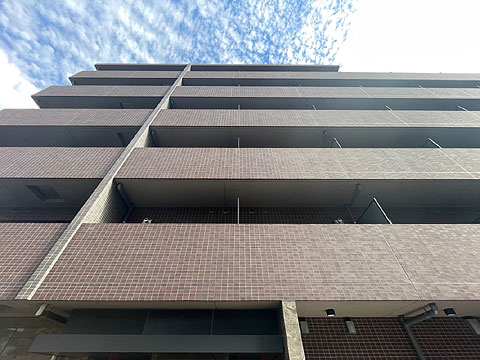 現地外観写真 見上げ外観