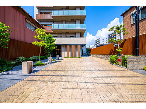 エントランス　エントランスアプローチ