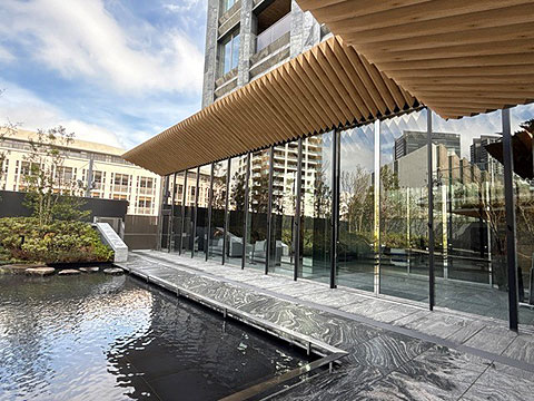 その他共用部　共用部（池）