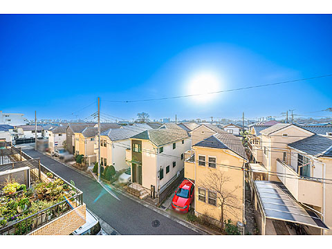 現地土地写真 3階からの眺望(西側)