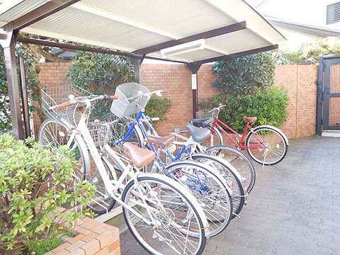 その他共用部　マンション内自転車置き場
