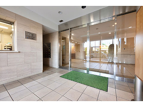 エントランス オートロックシステムです。