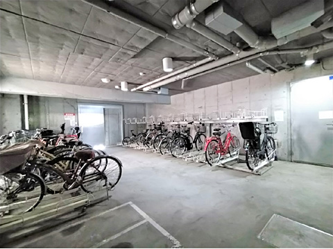 その他共用部　屋内駐輪場（平置きのみ500円月額）