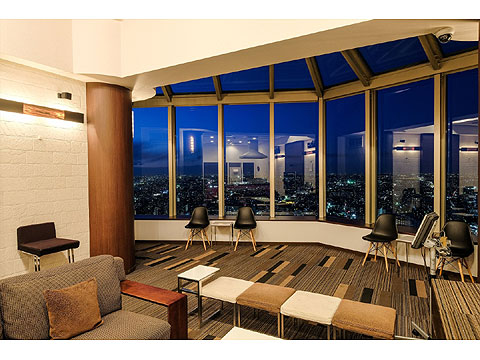 駐車場 55階スカイラウンジ②.