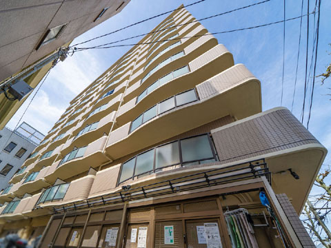 現地外観写真　ライオンズ鶴見中央