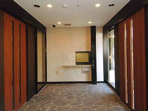 その他共用部 新築当時の風除室