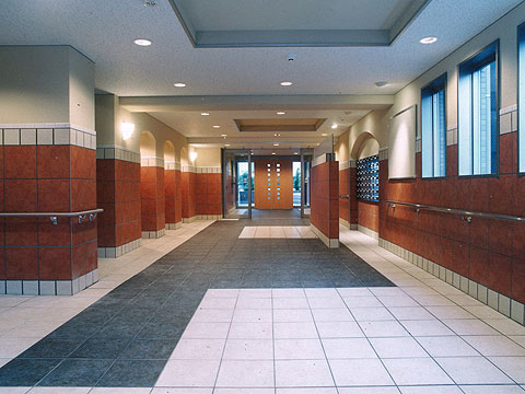 その他共用部 新築時エントランスホールの様子