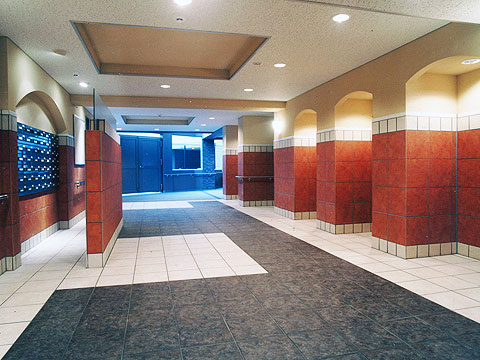 その他共用部 新築時エントランスホールの様子