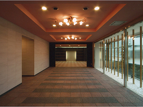 ロビー 新築時のエントランスホール