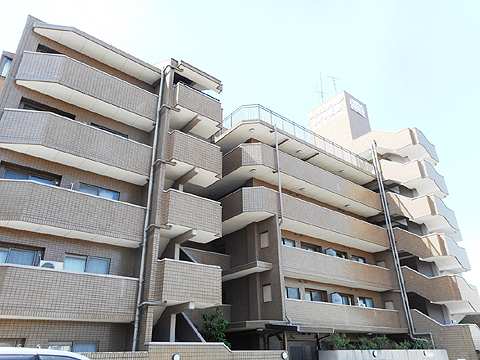 現地外観写真　北東側マンション外観