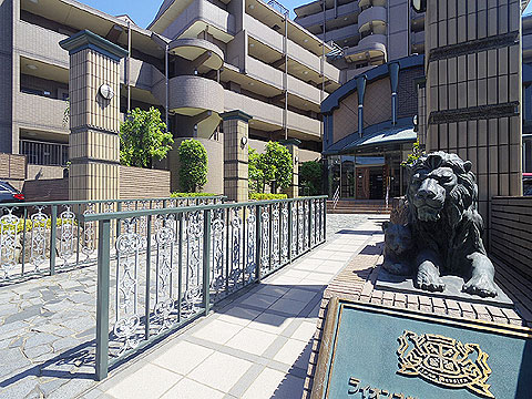 その他共用部　ライオン像