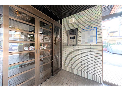 エントランス モニター付きオートロック