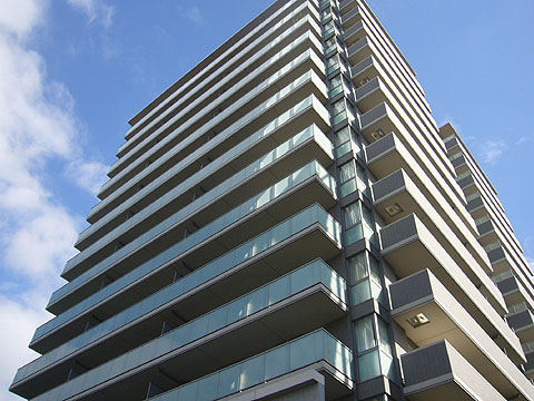 その他共用部　外観北側から