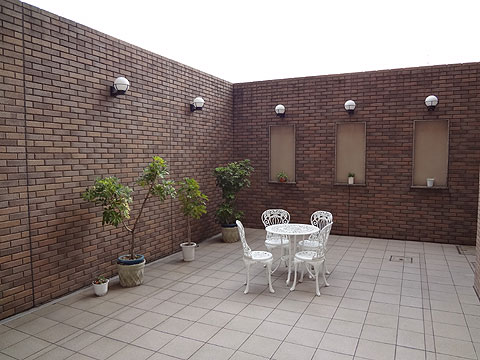 その他共用部　パティオ写真