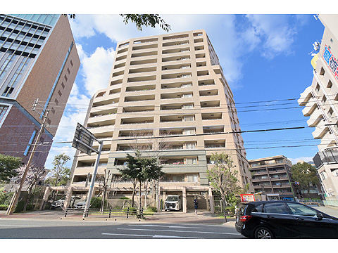 現地外観写真 ライオンズマンション大濠パークサイド 2