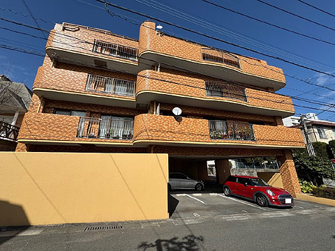 現地外観写真　マンション外観